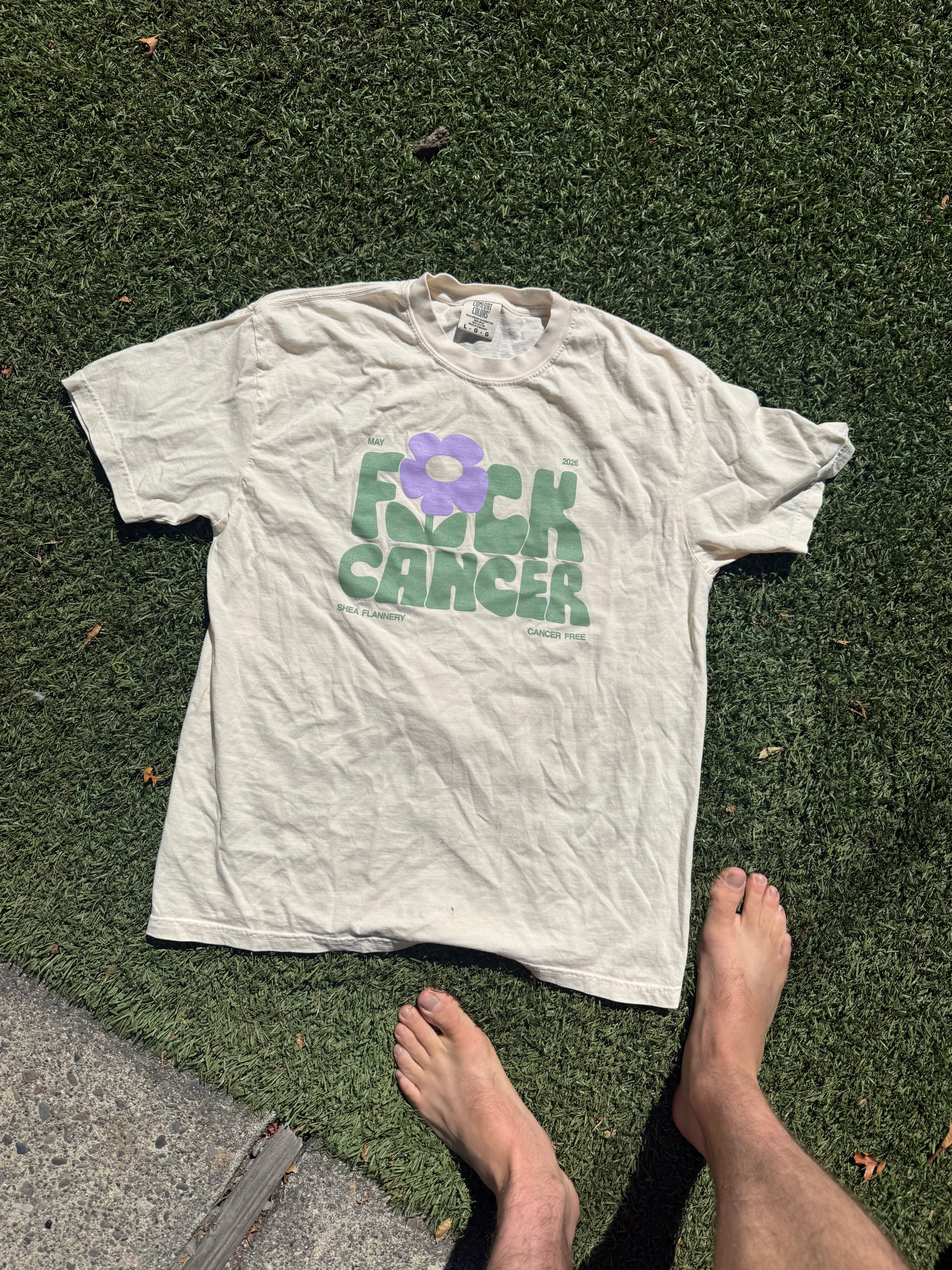 F🌺CK CANCER ADULT T-SHIRT *PRE-ORDER*