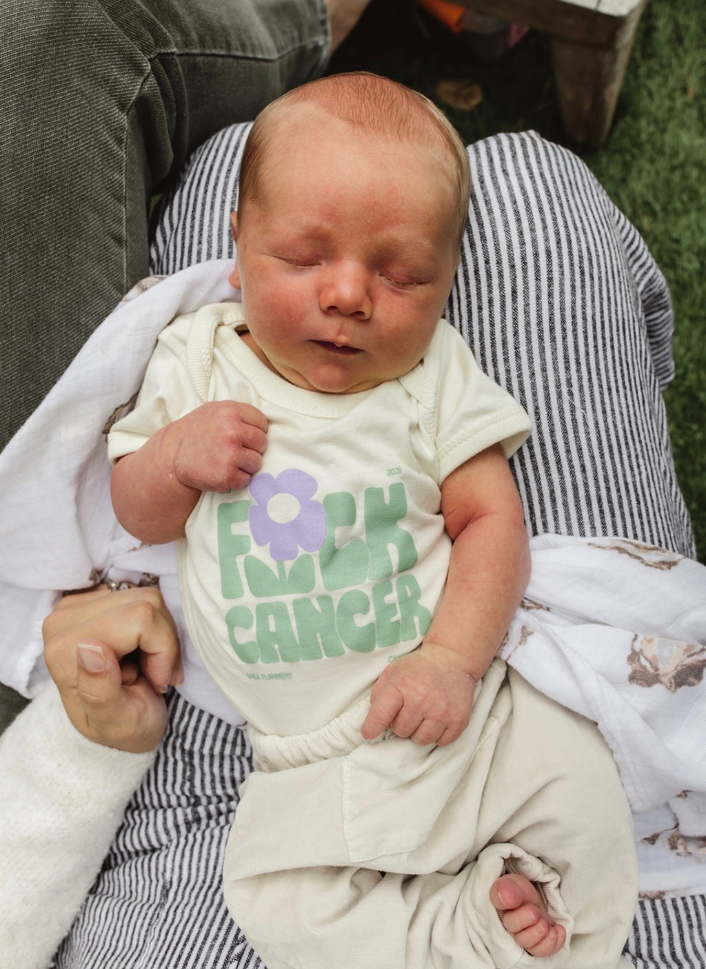 F🌺CK CANCER INFANT ONESIE *PRE-ORDER*