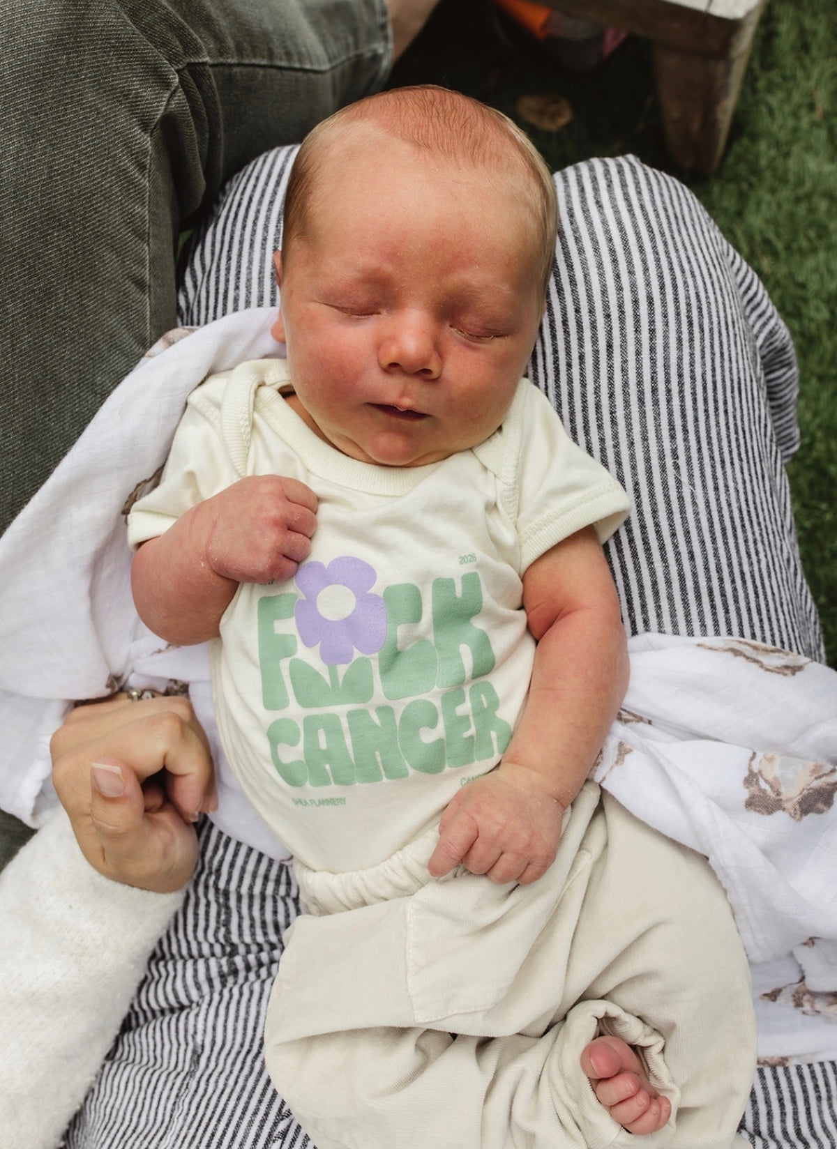 F🌺CK CANCER INFANT ONESIE *PRE-ORDER*