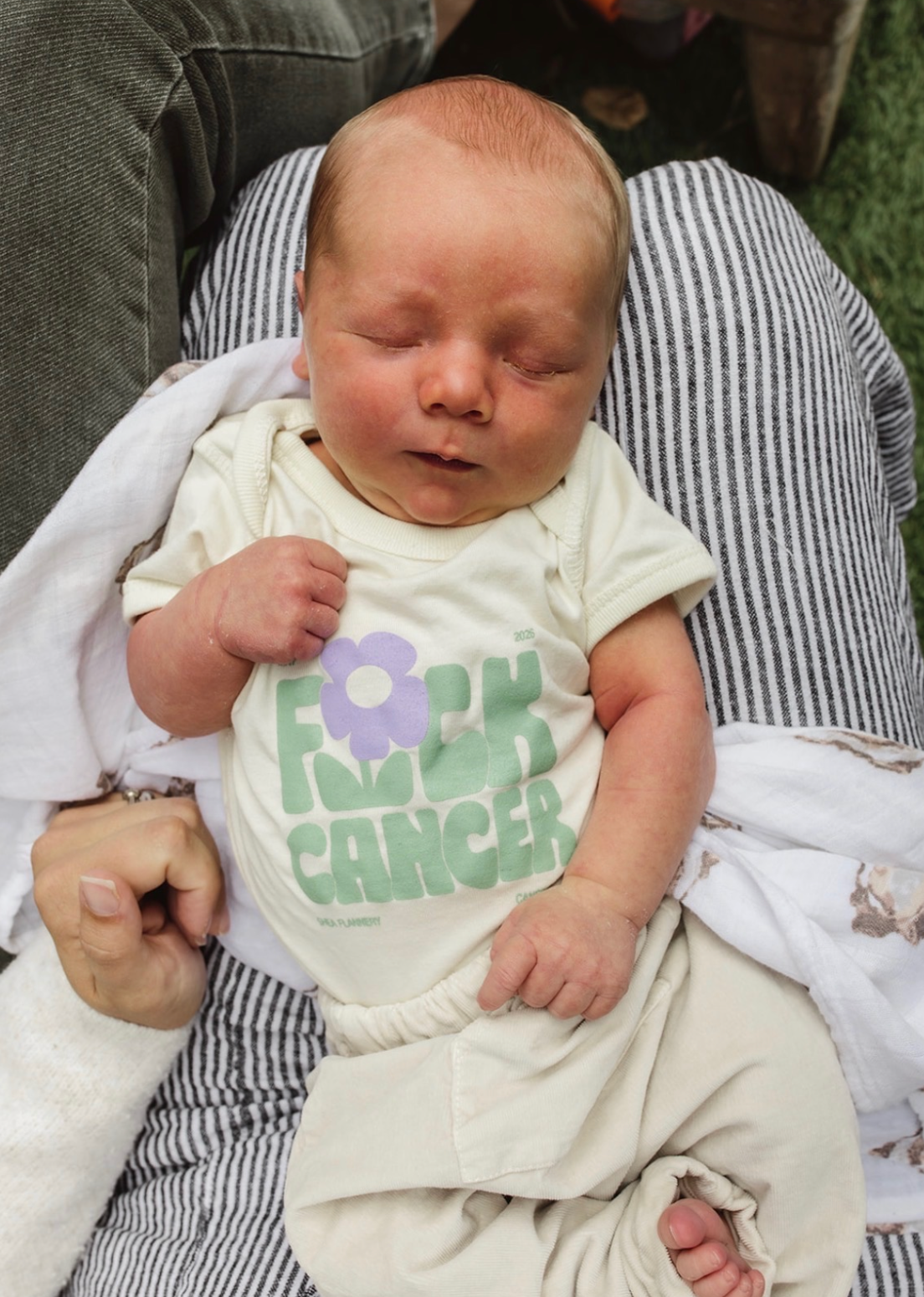 F🌺CK CANCER INFANT ONESIE *PRE-ORDER*
